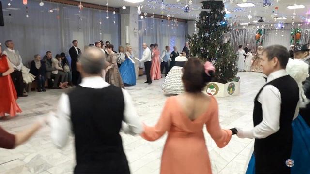 07/01/23_Рождественский бал в Карачарово_Марш Рим танец_Christmas ball_March Rome_Dance смотреть онлайн