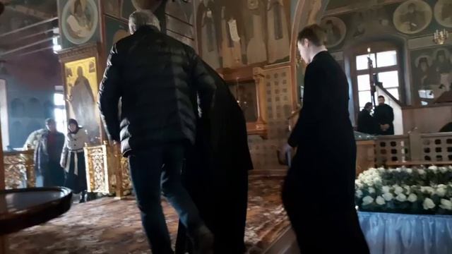 Проповедь отца Мелхиседека на отпевании отца Илиодора смотреть онлайн