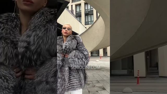 #furs #fashion #newcollection #furcoat #jacket #silverfox #sobolini #instocks #cool #realfur #video смотреть онлайн