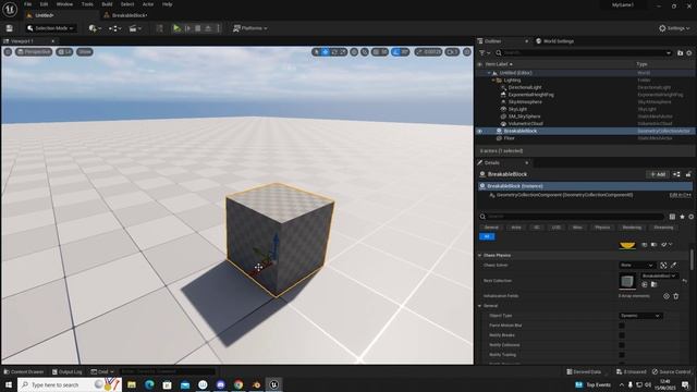 UNREAL ENGINE 5 FRACTURE MODE TUTORIAL BEGINNER FRIENDLY HOW TO BLOW S**T UP смотреть онлайн