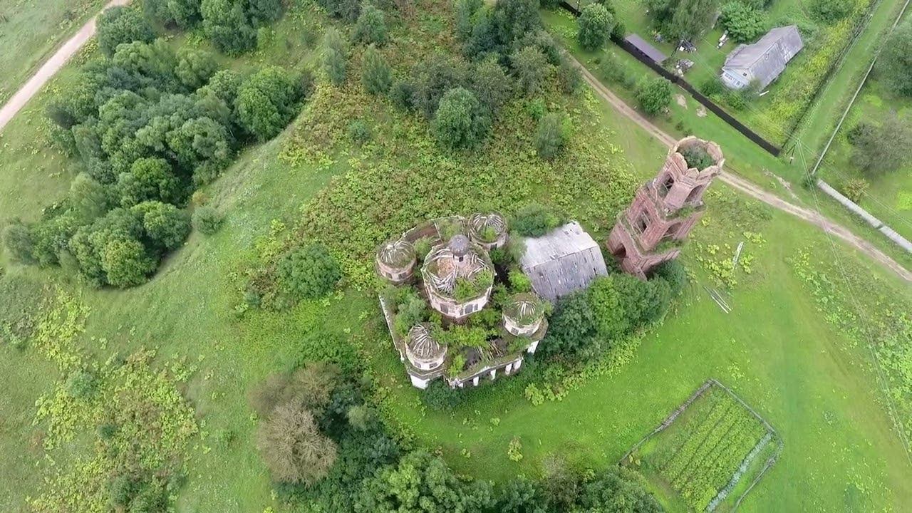 с. Сулега. Храм Воскресения Христова. смотреть онлайн