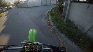 Первый день на kawasaki kx 80