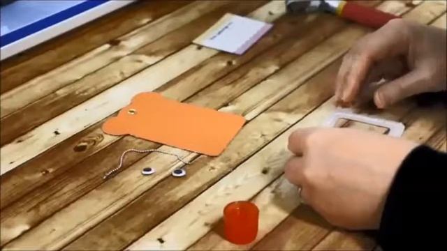 Проекты на плоттере ScanNCut. Бирка для рюкзака смотреть онлайн