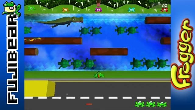 Frogger 3D W/Fujibear Gameplay and Commentary смотреть онлайн