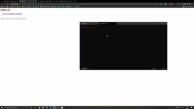 Środowisko pracy - WSL2 + DOCKER + PHPSTORM смотреть онлайн