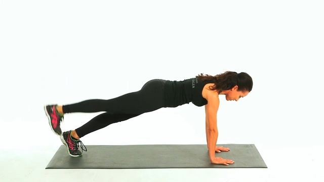 Plank With Alternating Leg Lift