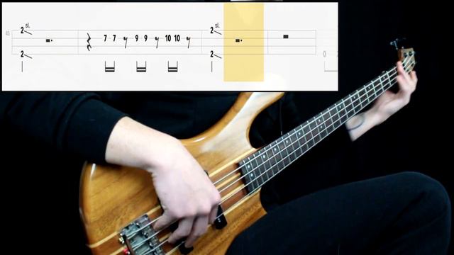 Rage Against The Machine - Guerrilla Radio (Bass Only) (Play Along Tabs In Video)