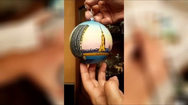 Новогодние шары своими руками. смотреть онлайн