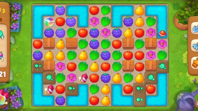 Golden Cup 56 - 60 ☆ Gardenscapes смотреть онлайн