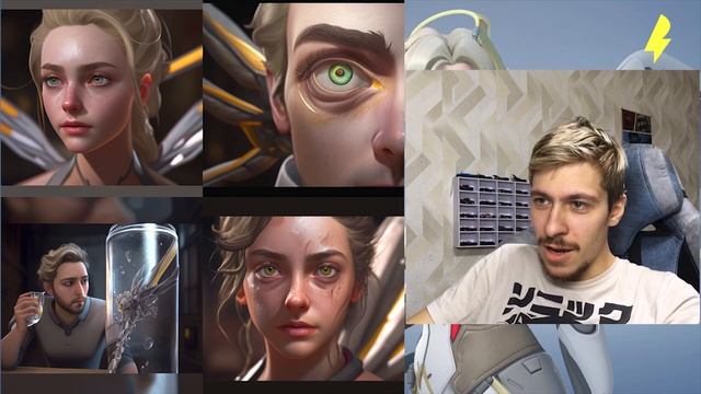 ГЕРОИ OVERWATCH 2 ГЛАЗАМИ ИИ смотреть онлайн