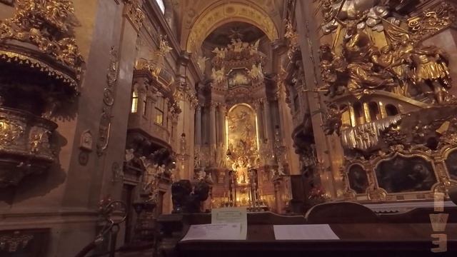Вена, собор св Петра. Органная версия - Вивальди "Времена года" Осень смотреть онлайн