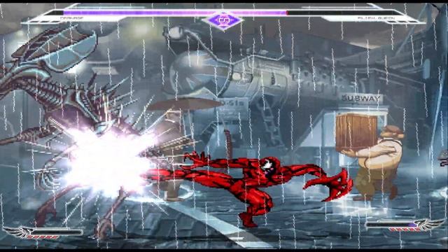 Carnage VS. Alien Queen