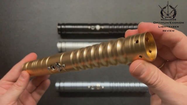 Демонстрация рукоятки светового меча Nova | Мастерская WarSabers - Световые мечи "Новичок" смотреть онлайн