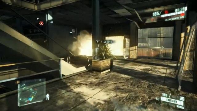 PC - Crysis 2 Demo gameplay 6 Amazing Quality! смотреть онлайн