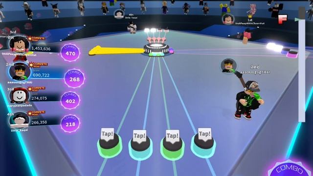 Roblox!! Robeats!! [ monster dance off ] смотреть онлайн