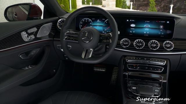 New 2022 Mercedes CLS 300d (265 hp) Interior & driving (AMG Line) смотреть онлайн
