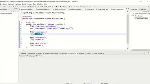 Spring Boot Apache Camel SEDA VS Direct Component தமிழில்