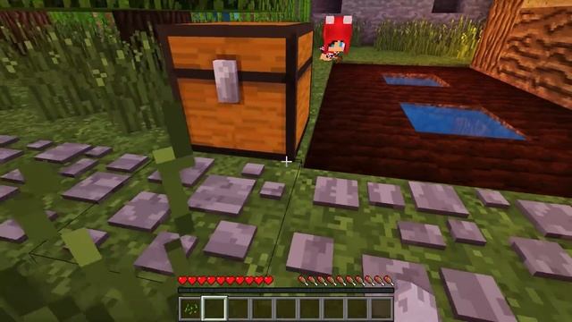 РЕБЕНОК ВОЛК И КРАСНАЯ ШАПКА В МАЙНКРАФТЕ! КТО ТВОЙ ПАПОЧКА В MINECRAFT! ДЕТИ В МАЙНКРАФТ! МИР ДЕТЕ