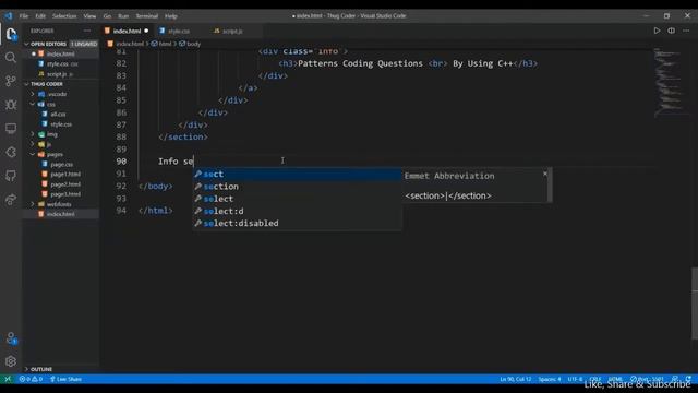 Multiple Page Website Using HTML, CSS & JavaScript | Embed YouTube Videos | CODE CONVENT #webdesign смотреть онлайн