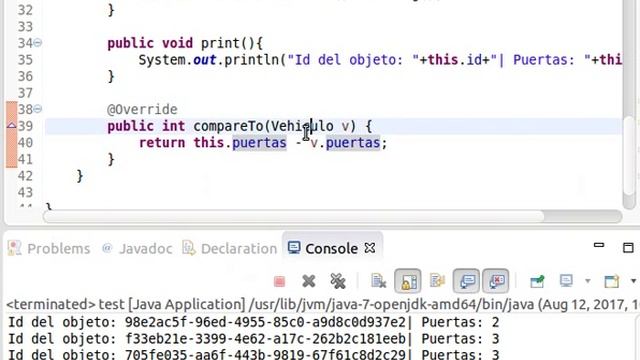 Ordenar arraylist o stack en java - Comparable смотреть онлайн