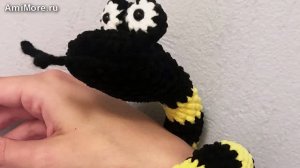 Амигуруми: схема Змейки. Игрушки вязаные крючком.