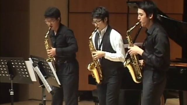 Liber Tango - Piazzolla / Saxophone Trio смотреть онлайн