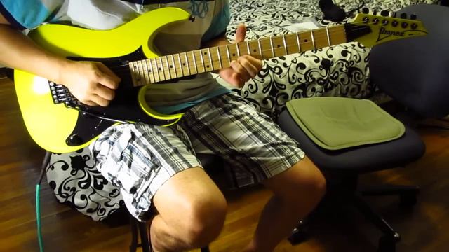 IBANEZ RG350MZ ( RG 350 MZ ) _ Highway Star Deep Purple Guitar Solo смотреть онлайн