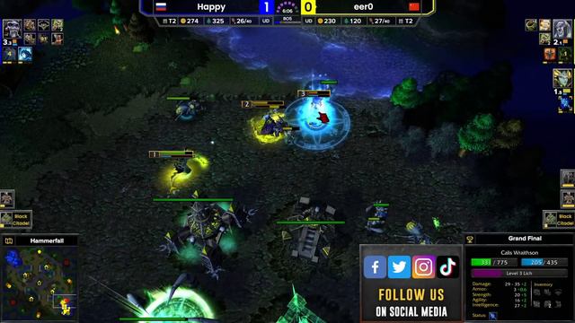 WC3 - [UD] Happy Vs Eer0 [UD] - GRAND FINAL - Xiaotian Cup