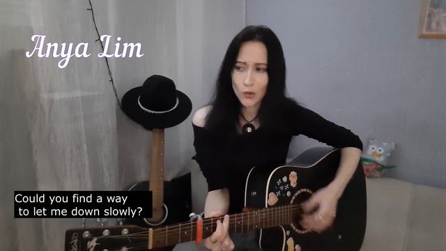 Benjamin Alec - Let me down slowly | Acoustic guitar Cover by Anya Lim (안야임) | смотреть онлайн