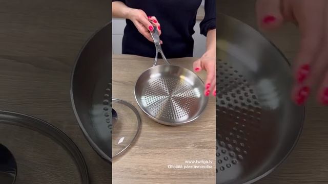 Tupperware Mastro Shef Сковорода. Обзор на русском языке. www.twriga.lv смотреть онлайн