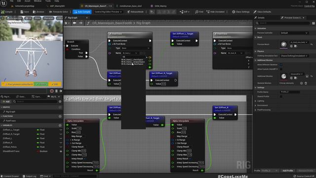 Solving Foot Sliding and IK Issues in Retargeted Animation Blueprints in Unreal Engine 5 смотреть онлайн