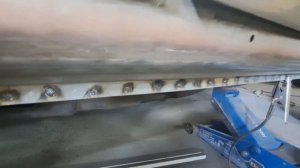 В гостях у Коли! Замена порогов на паджеро 4.