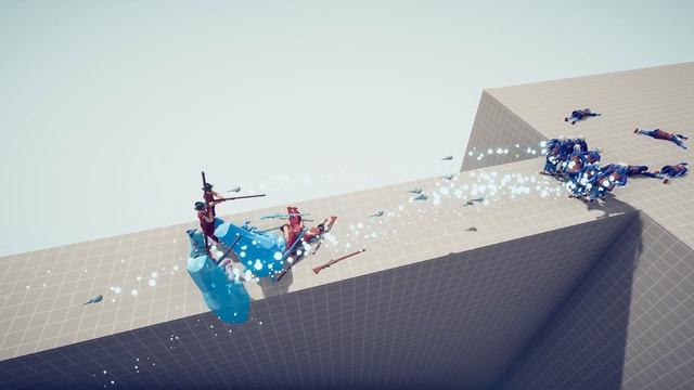 ICE MAGE DEFEND THE BRIDGE VS EVERY UNITS - Totally Accurate Battle Simulator смотреть онлайн