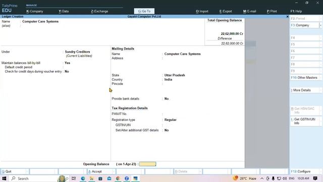 About Balance Sheet in Tally Prime | GIT Education смотреть онлайн