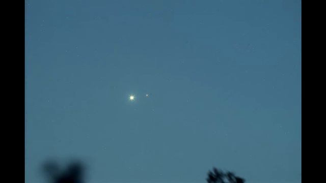 Юпитер и Марс 18.10.2015 на утреннем небе смотреть онлайн