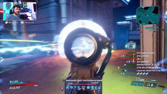 THIS VAULT CARD GUN IS BUSTED! New Melee Meta!? // Borderlands 3 Blade Fury Gun! смотреть онлайн