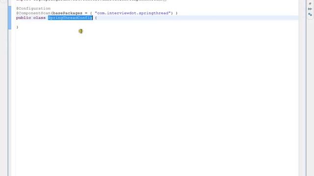 CREATE JAVA THREAD USING SPRING FRAMEWORK смотреть онлайн
