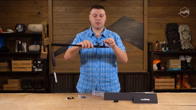 Треккинговая палка Naturehike St10 Ultra Light Carbon. Обзор смотреть онлайн