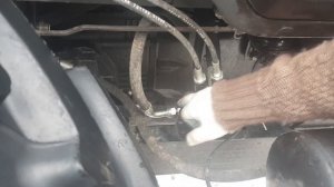 Фронтальная установка (Большая Земля)  на МТЗ 82 с балочным мостом