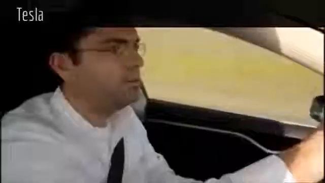 Електрический автомобиль Тесло смотреть онлайн