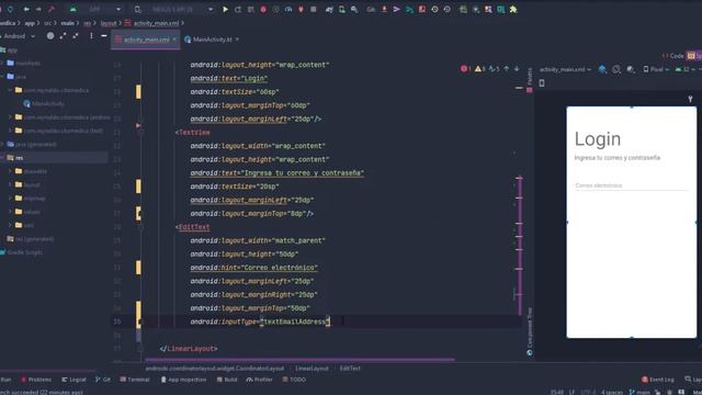 ??) Crear la pantalla del Login en Android Studio - Kotlin смотреть онлайн
