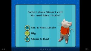 Stuart Little UK DVD (2000) Stuart's Central Park Adventure Game