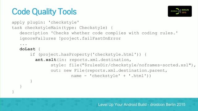 #droidconDE 2015: Volker Leck & Friedger Müffke – Level up your Android build смотреть онлайн