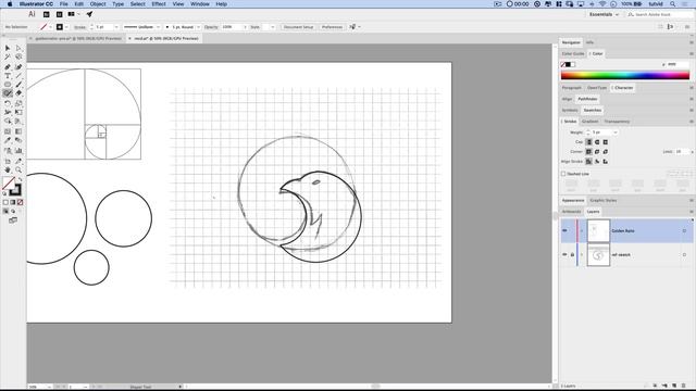 The Golden Ratio for Logo or Icon Design in Illustrator смотреть онлайн