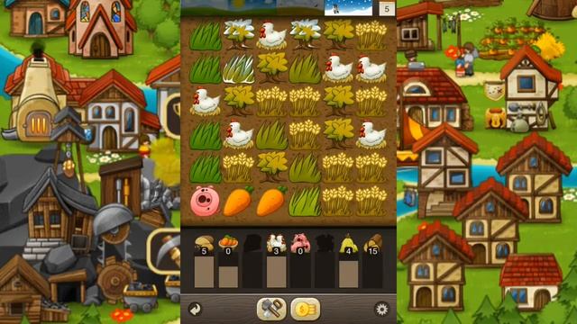 Puzzle Craft Gameplay Walkthrough - Part 1 Leveling up from level 1 to 7 смотреть онлайн