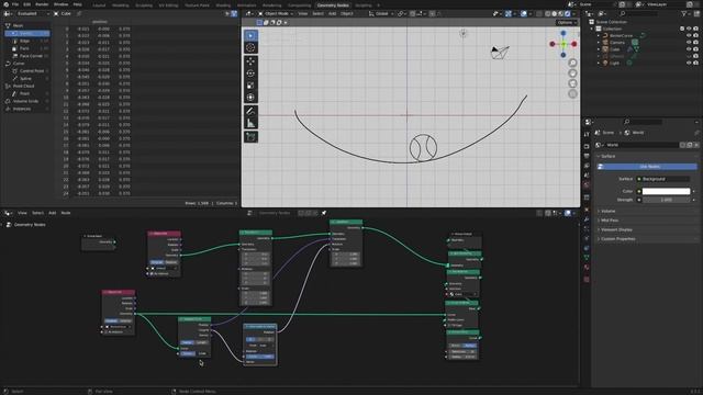 Application of Animations that follow a path (Geometry nodes, Blender) смотреть онлайн