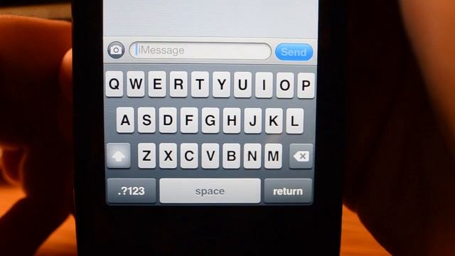 IMessage IOS 5