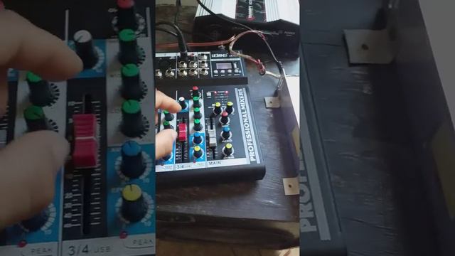 mesa de som lelong LE ‐708 com amplificador смотреть онлайн