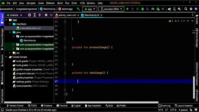 Android Studio Tutorial - Image Labeling | Google ML | Kotlin | Machine Learning Project | Techno S смотреть онлайн