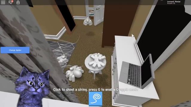 ДОМ ЧЕЛОВЕКА-ПАУКА / СИМУЛЯТОР ПАУКА в РОБЛОКС / Spider Simulator ROBLOX смотреть онлайн